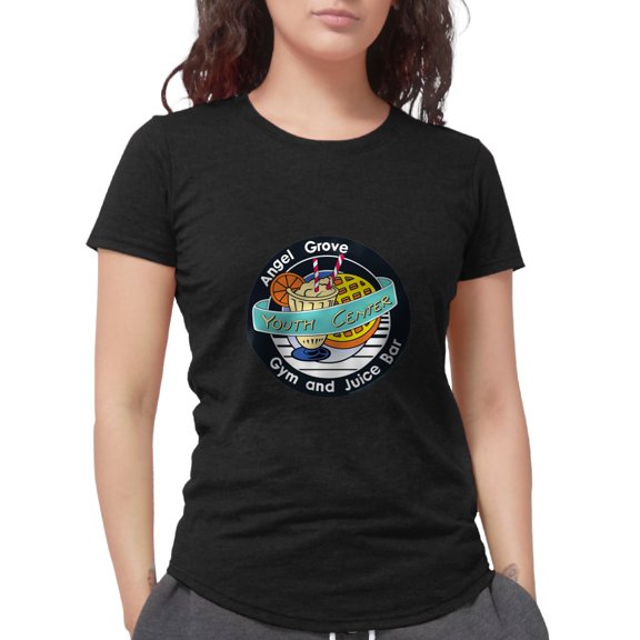 CafePress - Power Rangers Angel Grove G Women's Deluxe T Shirt - Womens Tri-blend T-Shirt