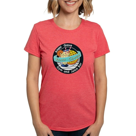 CafePress - Power Rangers Angel Grove G Women's Deluxe T Shirt - Womens Tri-blend T-Shirt