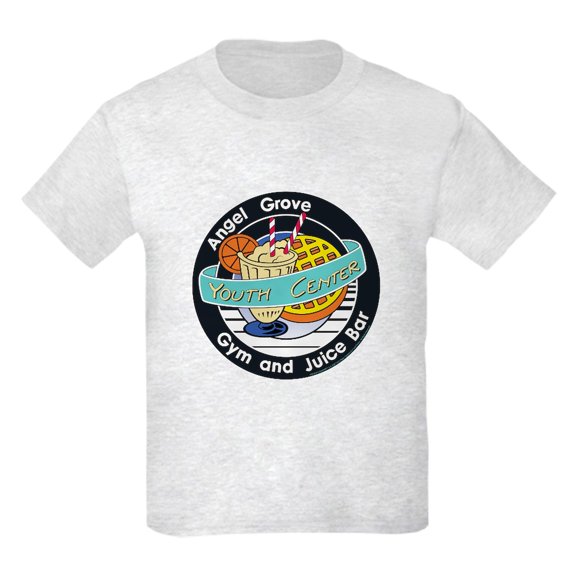 CafePress - Power Rangers Angel Grove Gym And Jui Kids T Shirt - Light T-Shirt Kids XS-XL