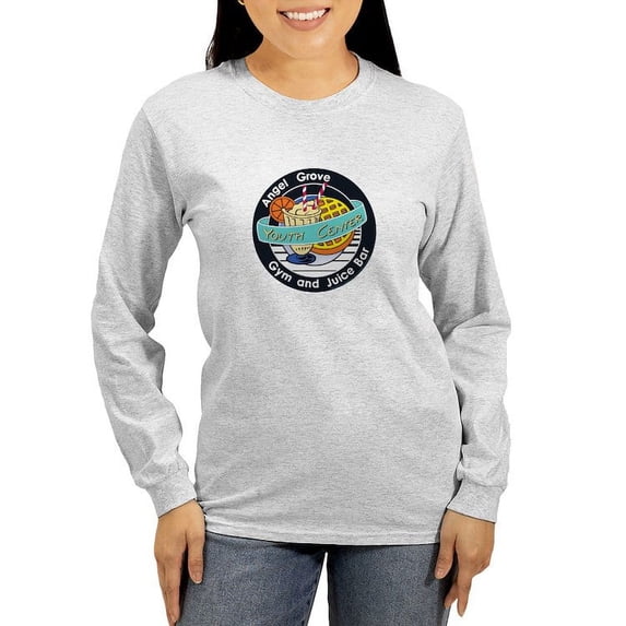 CafePress - Power Rangers Angel Women's Long Sleeve T Shirt - Women's Long Sleeve Graphic Casual T-Shirt