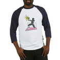 thumbnail image 1 of CafePress - Power Rangers Black Ranger Bl - Cotton Baseball Jersey, 3/4 Raglan Sleeve Shirt, 1 of 4