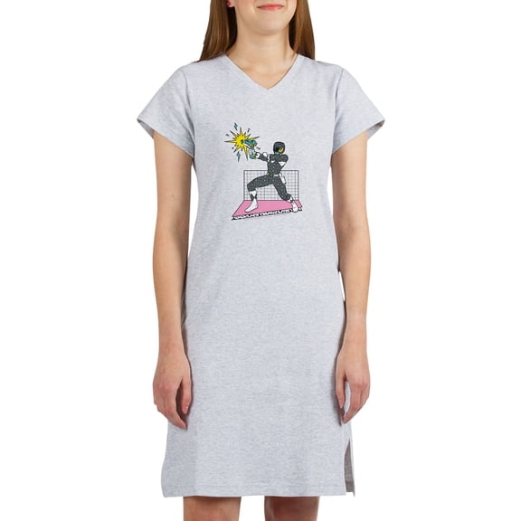 CafePress - Power Rangers Black Ranger Blas - Women's Nightshirt