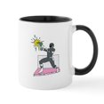 thumbnail image 1 of CafePress - Power Rangers Black Ranger Blast - 11 oz Ceramic Mug - Novelty Coffee Tea Cup, 1 of 6