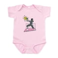 thumbnail image 1 of CafePress - Power Rangers Black Ranger Blasting - Baby Light Bodysuit, Size Newborn - 24 Months, 1 of 4