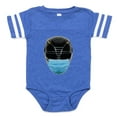 thumbnail image 1 of CafePress - Power Rangers Black Ranger - Cute Infant Baby Football Bodysuit, 1 of 3