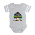 thumbnail image 1 of CafePress - Power Rangers Black Ranger - Cute Infant Baby Football Bodysuit, 1 of 3