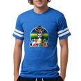 thumbnail image 1 of CafePress - Power Rangers Black Ranger Men's Football T Shirt - Mens Football Shirt, 1 of 4