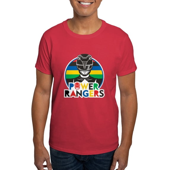 CafePress - Power Rangers Black Ranger Men's Value T Shirt - Men's Classic Graphic Cotton T-Shirt