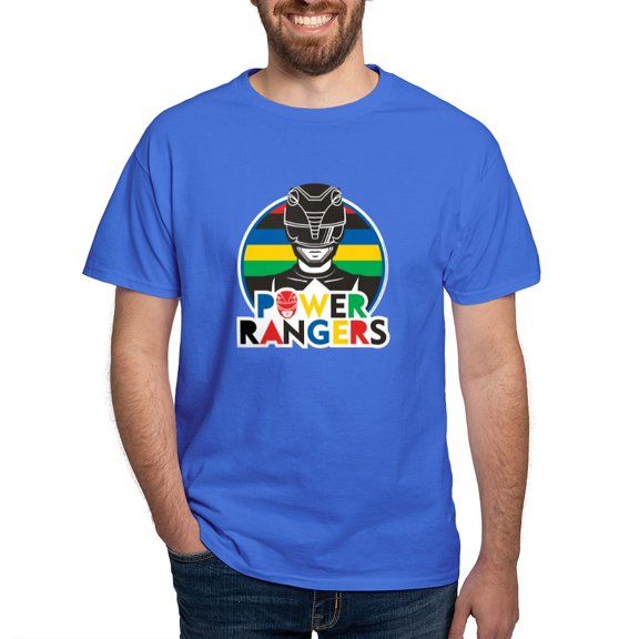 CafePress - Power Rangers Black Ranger Men's Value T Shirt - Men's Classic Graphic Cotton T-Shirt