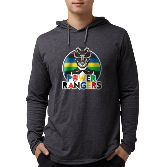 CafePress - Power Rangers Black Ranger - Mens Hooded Shirt