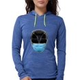 thumbnail image 1 of CafePress - Power Rangers Black Ranger We - Womens Hooded Shirt, 1 of 1