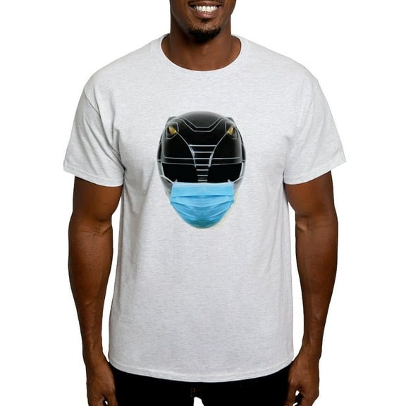 CafePress - Power Rangers Black Ranger Wea Men's Value T Shirt - Men's Classic Graphic T-Shirt