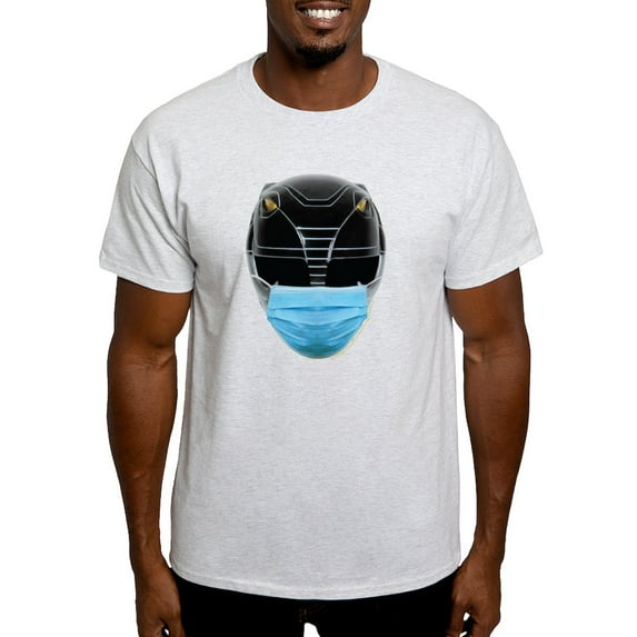 CafePress - Power Rangers Black Ranger Wea Men's Value T Shirt - Men's Classic Graphic T-Shirt