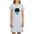 thumbnail image 1 of CafePress - Power Rangers Black Ranger Wear - Women's Nightshirt, 1 of 4