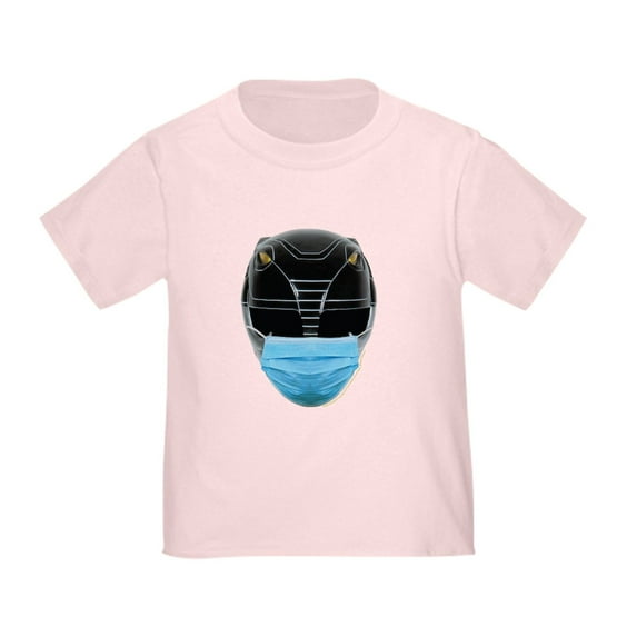CafePress - Power Rangers Black Ranger Wearing Toddler T Shirt - Cute Toddler T-Shirt, 100% Cotton