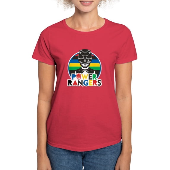 CafePress - Power Rangers Black Ranger Women's Value T Shirt - Women's Traditional Fit Dark T-Shirt