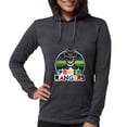 thumbnail image 1 of CafePress - Power Rangers Black Ranger - Womens Hooded Shirt, 1 of 3