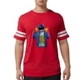 thumbnail image 1 of CafePress - Power Rangers Blue Ranger G Men's Football T Shirt - Mens Football Shirt, 1 of 4