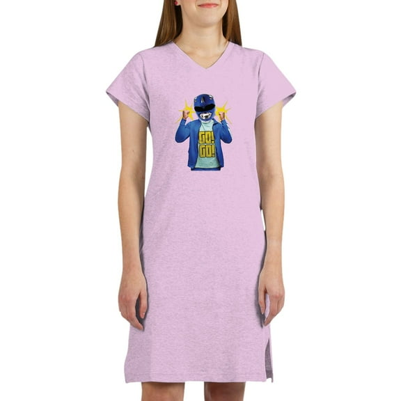 CafePress - Power Rangers Blue Ranger Go! G - Women's Nightshirt