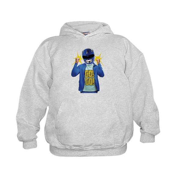CafePress - Power Rangers Blue Ranger Go! Go! - Kids Hooded Sweatshirt, Classic Hoodie