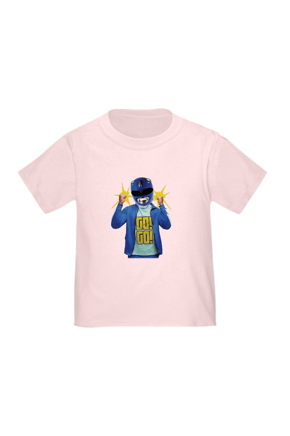 - Power Rangers Blue Ranger Go! Go! Toddler T Shirt - Cute Toddler T-Shirt, 100% Cotton
