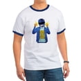 thumbnail image 1 of CafePress - Power Rangers Blue Ranger Go! Men's Ringer T Shirt - 100% Cotton Ringed T-Shirt, 1 of 4