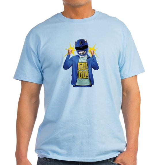 CafePress - Power Rangers Blue Ranger Go! Men's Value T Shirt - Men's Classic Graphic T-Shirt