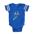 thumbnail image 1 of CafePress - Power Rangers Blue Ranger P - Cute Infant Baby Football Bodysuit, 1 of 3