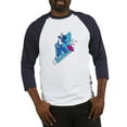 thumbnail image 1 of CafePress - Power Rangers Blue Ranger Pun - Cotton Baseball Jersey, 3/4 Raglan Sleeve Shirt, 1 of 4