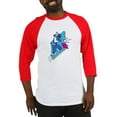 thumbnail image 1 of CafePress - Power Rangers Blue Ranger Pun - Cotton Baseball Jersey, 3/4 Raglan Sleeve Shirt, 1 of 4