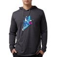 thumbnail image 1 of CafePress - Power Rangers Blue Ranger Punch - Mens Hooded Shirt, 1 of 3