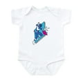 thumbnail image 1 of CafePress - Power Rangers Blue Ranger Punching - Baby Light Bodysuit, Size Newborn - 24 Months, 1 of 4