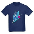 thumbnail image 1 of CafePress - Power Rangers Blue Ranger Punching Kids T Shirt - Dark T-Shirt Kids XS-XL, 1 of 4