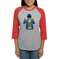 thumbnail image 1 of CafePress - Power Rangers Blue Ranger Women's Baseball T Shirt - Womens Baseball Tee, 1 of 4