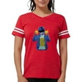 thumbnail image 1 of CafePress - Power Rangers Blue Ranger Women's Football T Shirt - Womens Football Shirt, 1 of 4