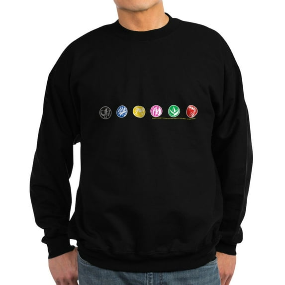 CafePress - Power Rangers Dino Zord - Classic Crew Neck Sweatshirt