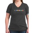 thumbnail image 1 of CafePress - Power Rangers Dino Zord Emb Women's V Neck T Shirt - Women's V-Neck Dark T-Shirt, 1 of 1