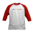 thumbnail image 1 of CafePress - Power Rangers Dino Zord Embl Kids Baseball T Shirt - Kids Cotton Baseball Jersey, 3/4 Sleeve Shirt, 1 of 4