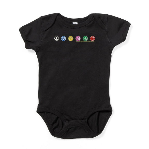 CafePress - Power Rangers Dino Zord Emblems - Cute Infant Bodysuit Baby Romper - Size Newborn - 24 Months