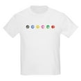 thumbnail image 1 of CafePress - Power Rangers Dino Zord Emblems Kids T Shirt - Light T-Shirt Kids XS-XL, 1 of 4
