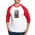 thumbnail image 1 of CafePress - Power Rangers Disco - Cotton Baseball Jersey, 3/4 Raglan Sleeve Shirt, 1 of 4