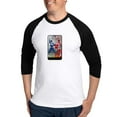 thumbnail image 1 of CafePress - Power Rangers Disco - Cotton Baseball Jersey, 3/4 Raglan Sleeve Shirt, 1 of 4