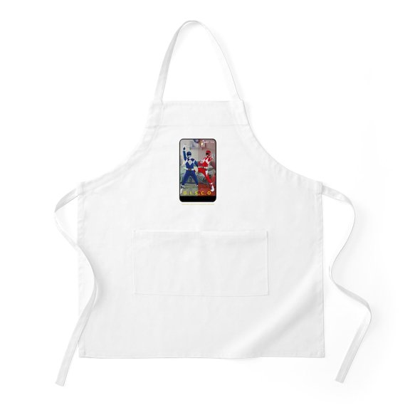 CafePress - Power Rangers Disco - Kitchen Apron with Pockets, Grilling Apron, Baking Apron