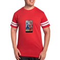 thumbnail image 1 of CafePress - Power Rangers Disco Men's Football T Shirt - Mens Football Shirt, 1 of 4