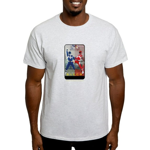 CafePress - Power Rangers Disco Men's Value T Shirt - Men's Classic Graphic T-Shirt