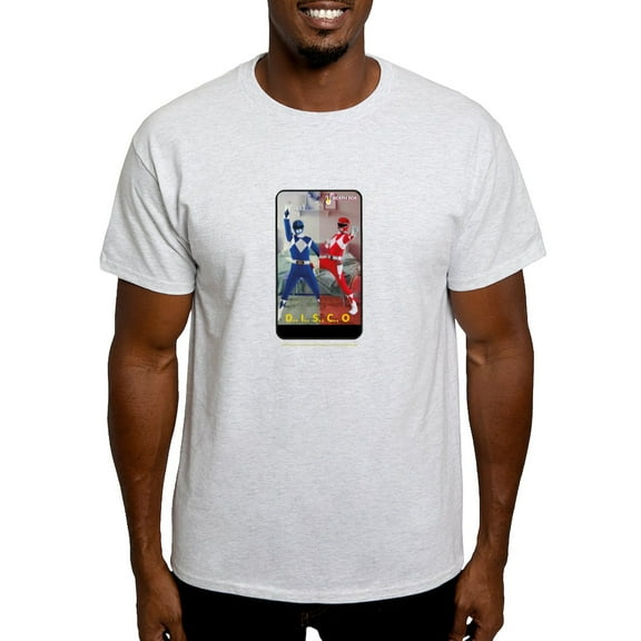CafePress - Power Rangers Disco Men's Value T Shirt - Men's Classic Graphic T-Shirt