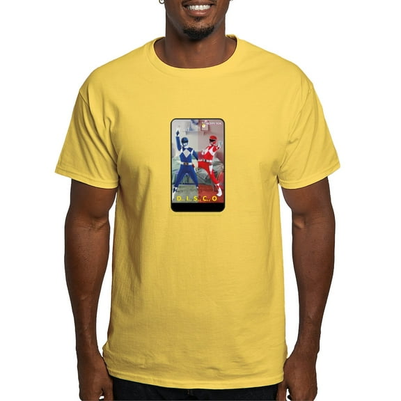 CafePress - Power Rangers Disco Men's Value T Shirt - Men's Classic Graphic T-Shirt