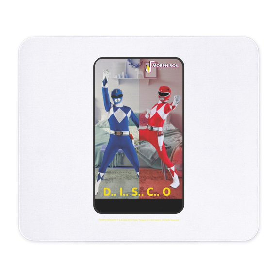 CafePress - Power Rangers Disco - Non-slip Rubber Mousepad, Gaming Mouse Pad