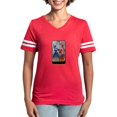 thumbnail image 1 of CafePress - Power Rangers Disco Women's Football T Shirt - Womens Football Shirt, 1 of 4