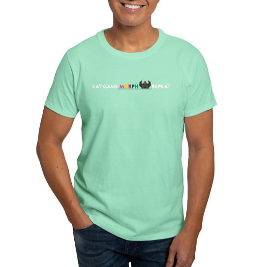 CafePress - Power Rangers Eat Game Morph R Men's Value T Shirt - Men's Classic Cotton T-Shirts